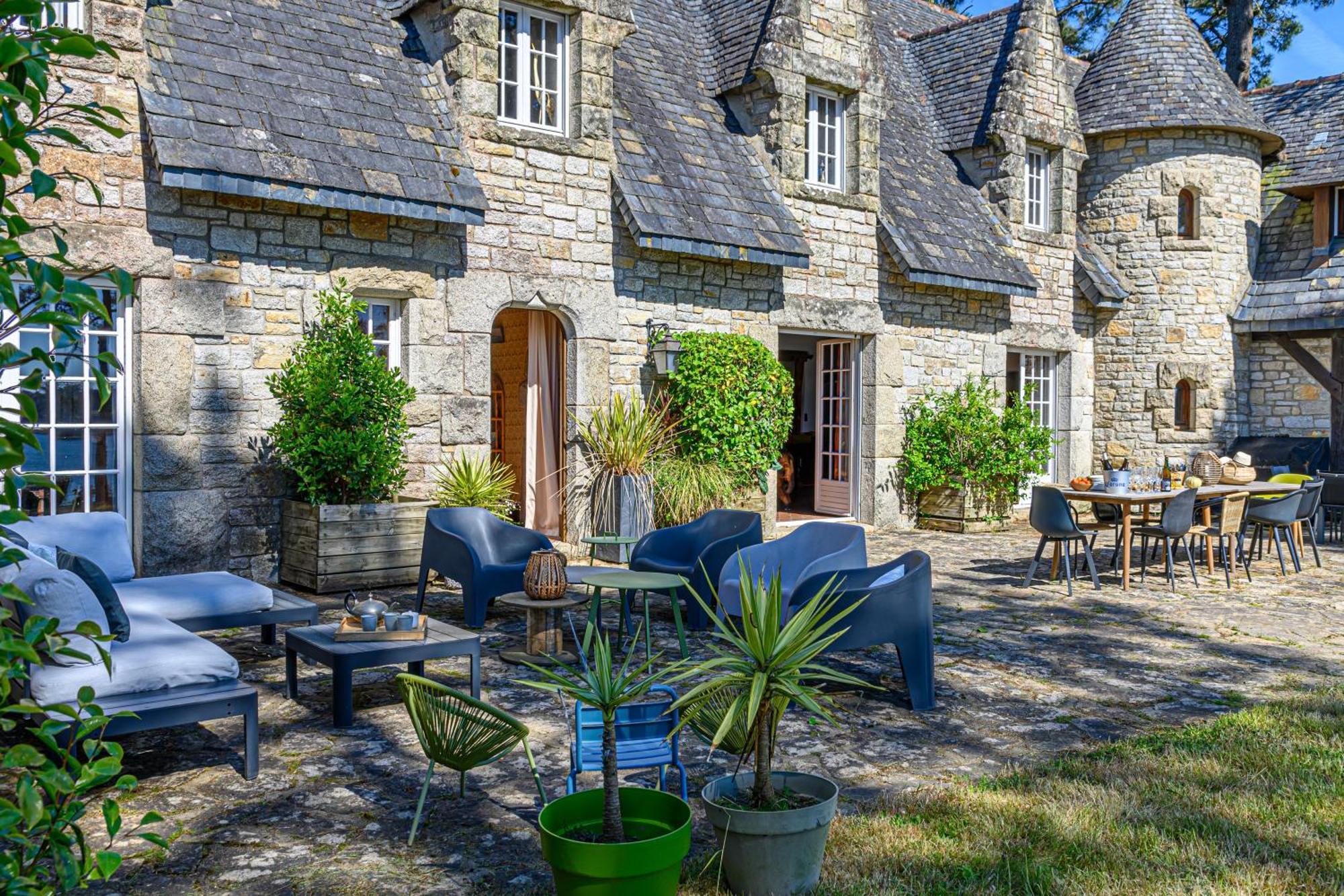 Le Manoir De Saint Brendan Villa Баден Екстериор снимка